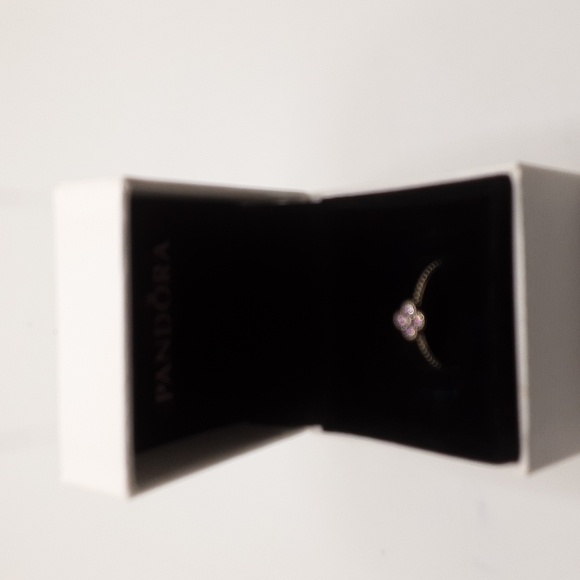 FLASH SALE Authentic Pandora Oriental Blossom Ring - Excellent Used Condition - Picture 10 of 11